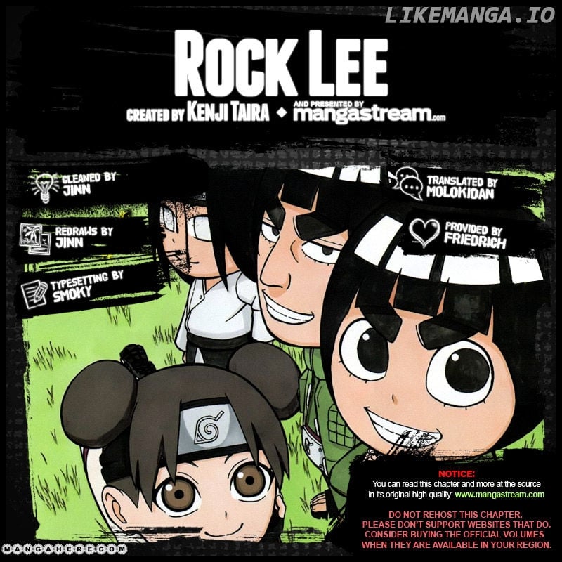 Rock Lee No Seishun Full-Power Ninden chapter 13 - page 2