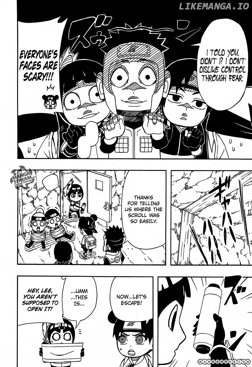 Rock Lee No Seishun Full-Power Ninden chapter 13 - page 21