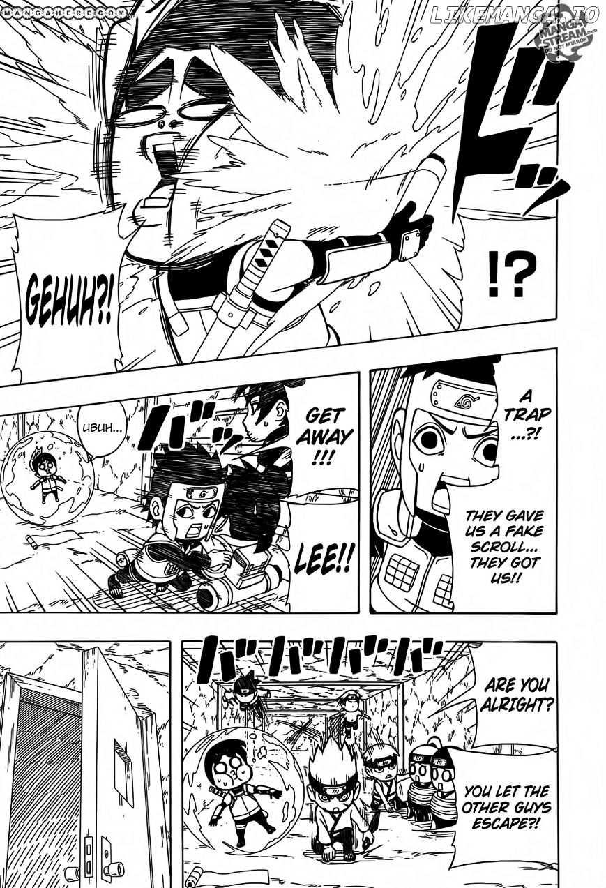 Rock Lee No Seishun Full-Power Ninden chapter 13 - page 22