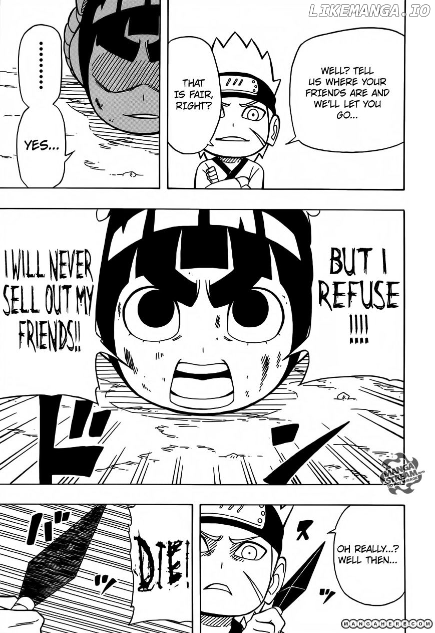 Rock Lee No Seishun Full-Power Ninden chapter 13 - page 24