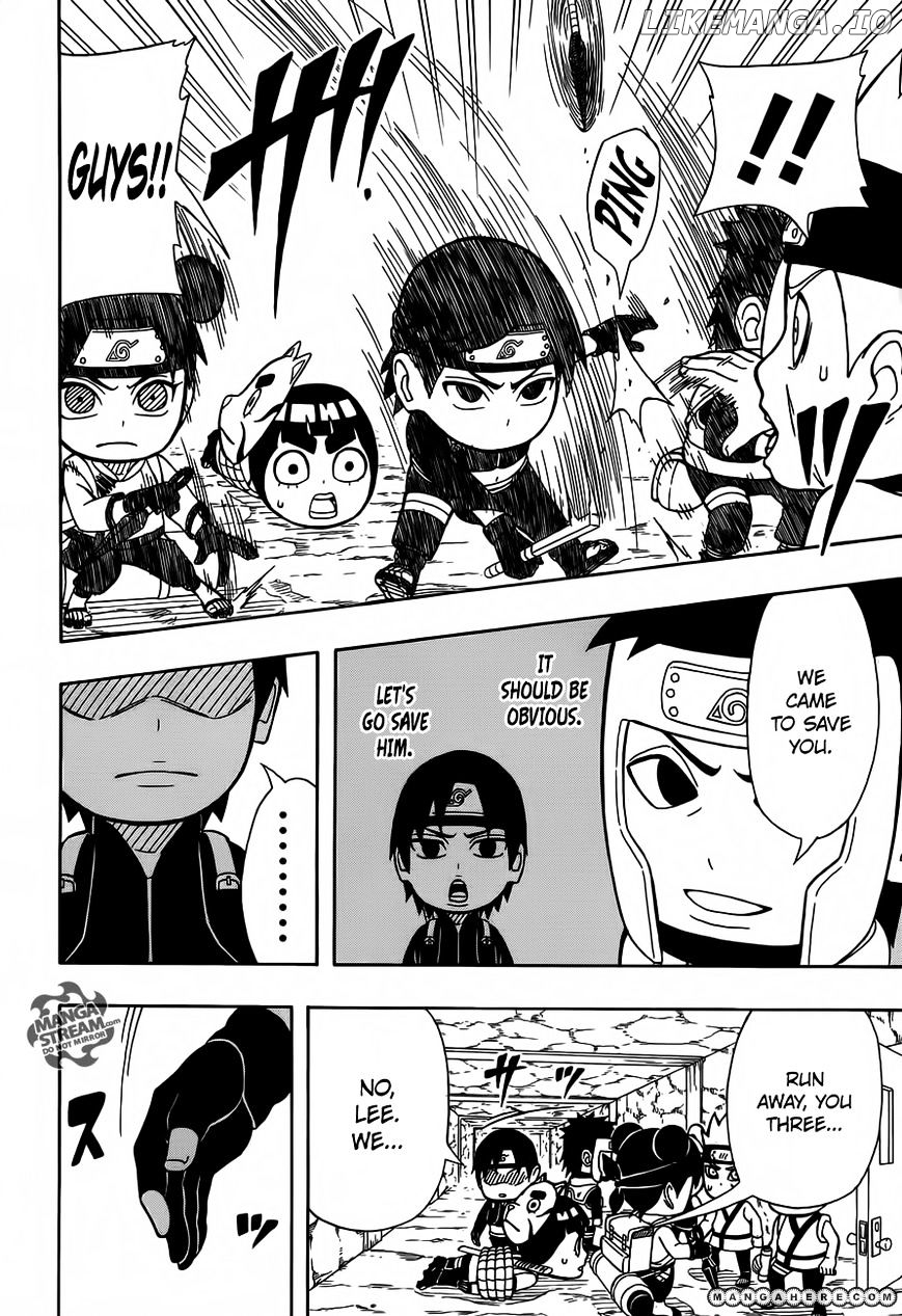 Rock Lee No Seishun Full-Power Ninden chapter 13 - page 25