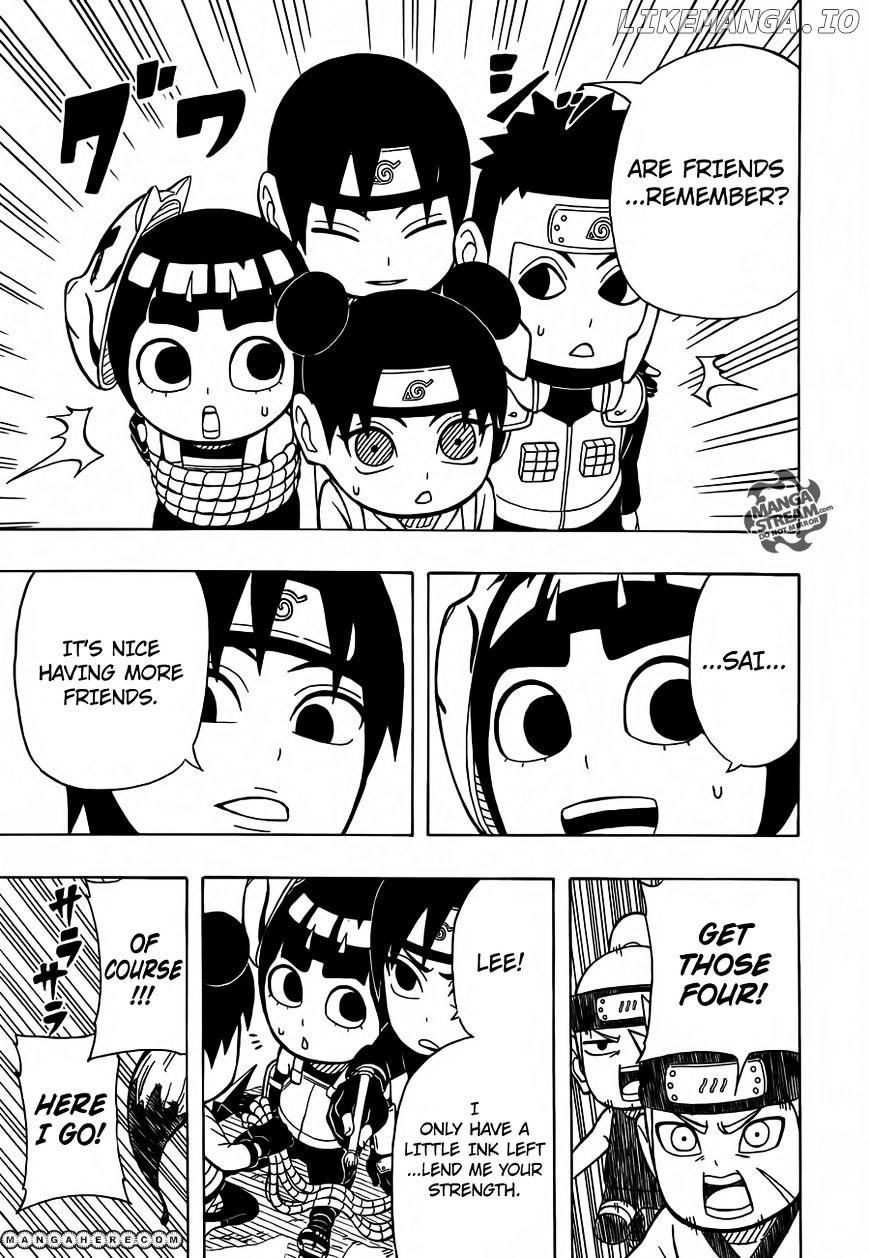 Rock Lee No Seishun Full-Power Ninden chapter 13 - page 26