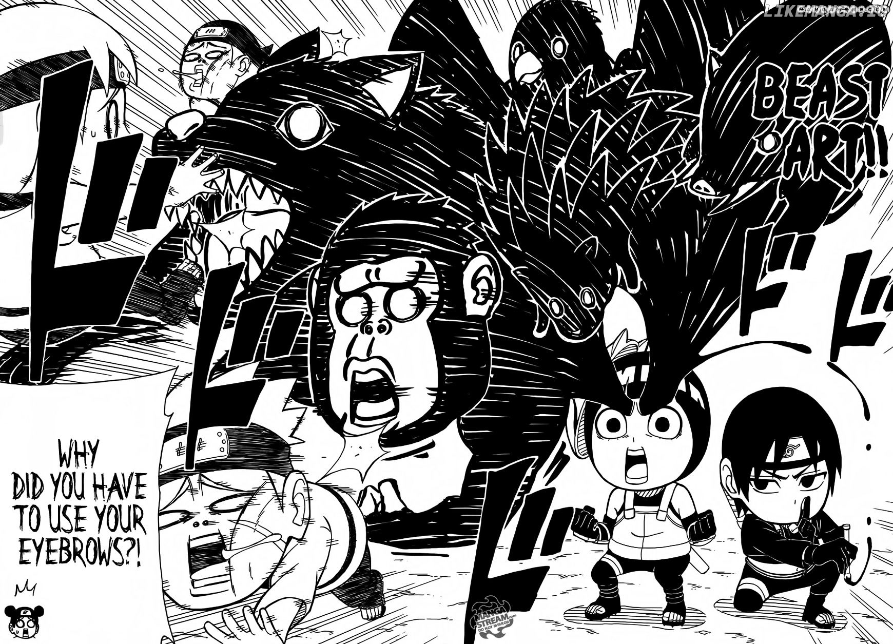 Rock Lee No Seishun Full-Power Ninden chapter 13 - page 27