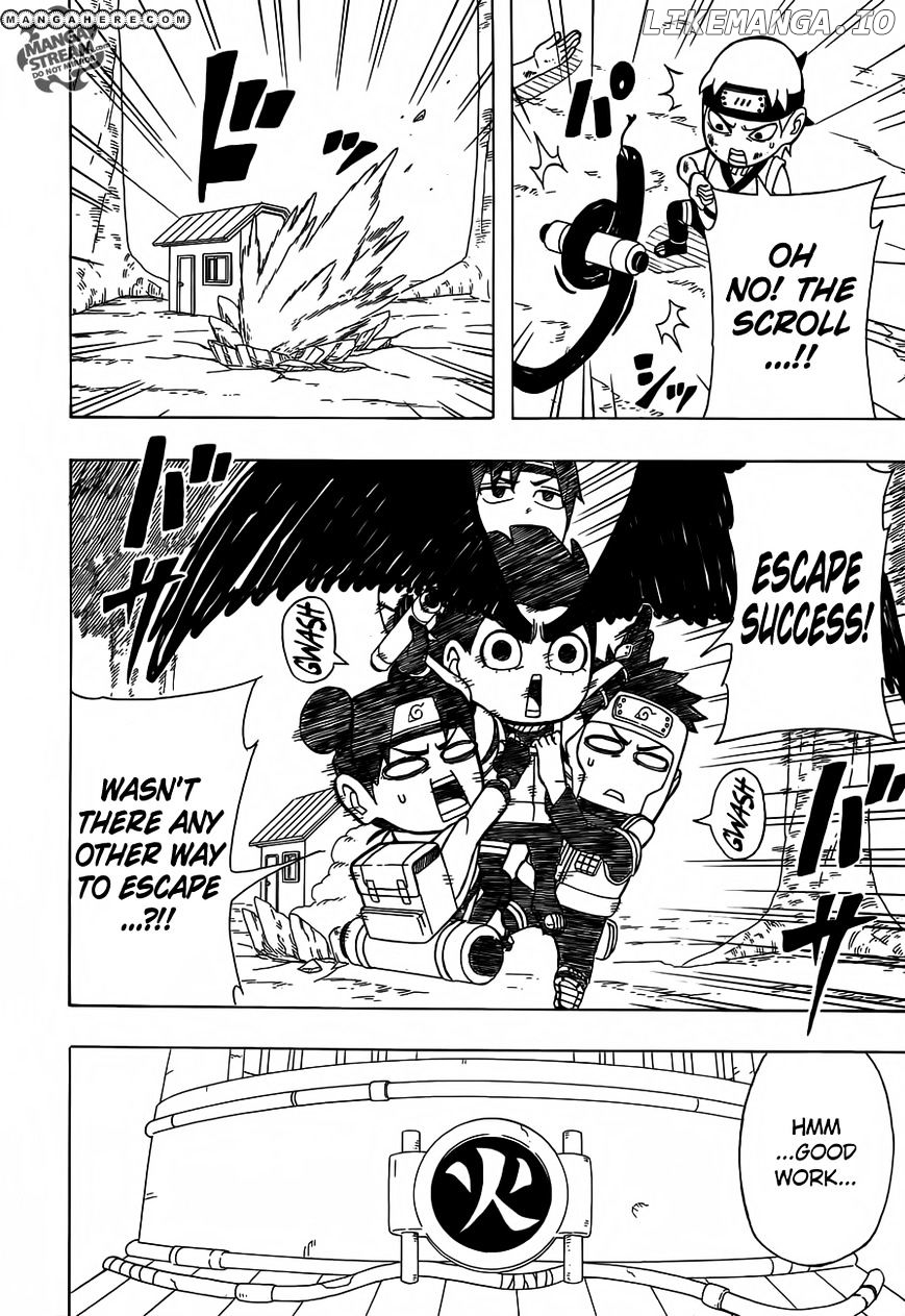 Rock Lee No Seishun Full-Power Ninden chapter 13 - page 28