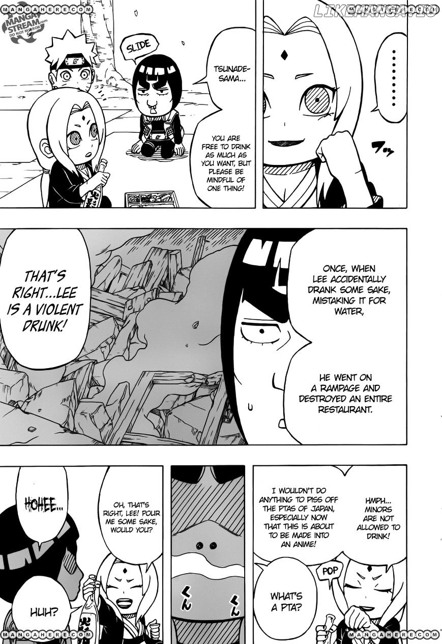 Rock Lee No Seishun Full-Power Ninden chapter 11 - page 16