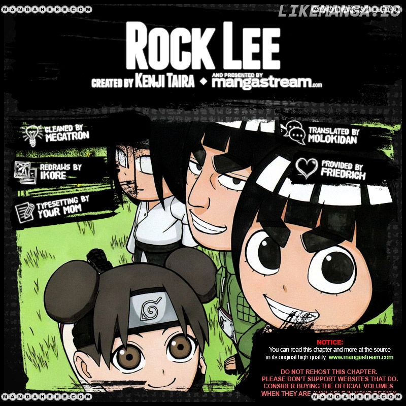 Rock Lee No Seishun Full-Power Ninden chapter 11 - page 2