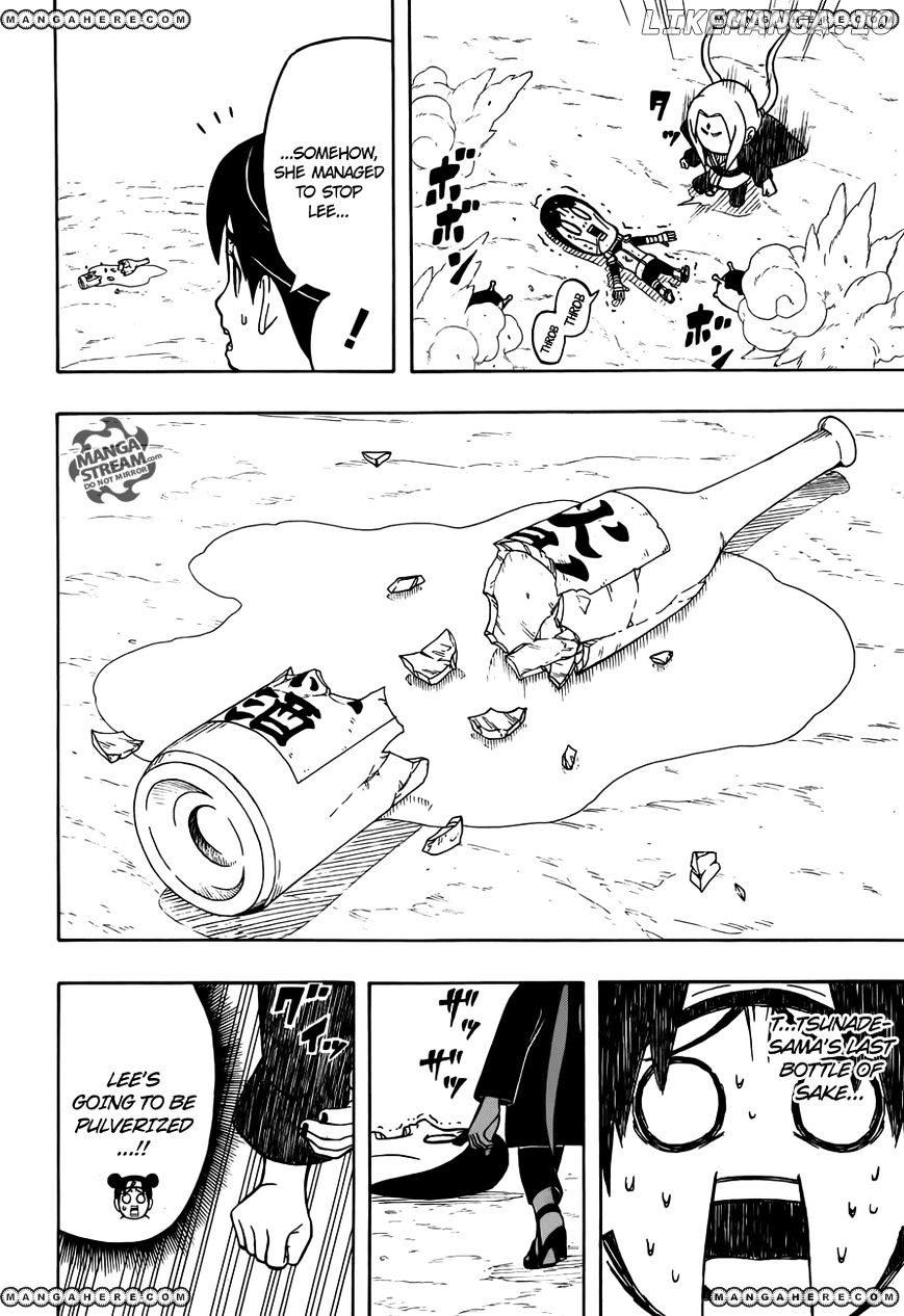 Rock Lee No Seishun Full-Power Ninden chapter 11 - page 28