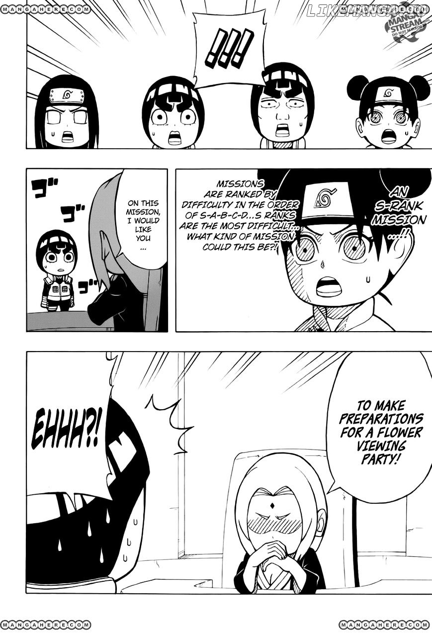 Rock Lee No Seishun Full-Power Ninden chapter 11 - page 6