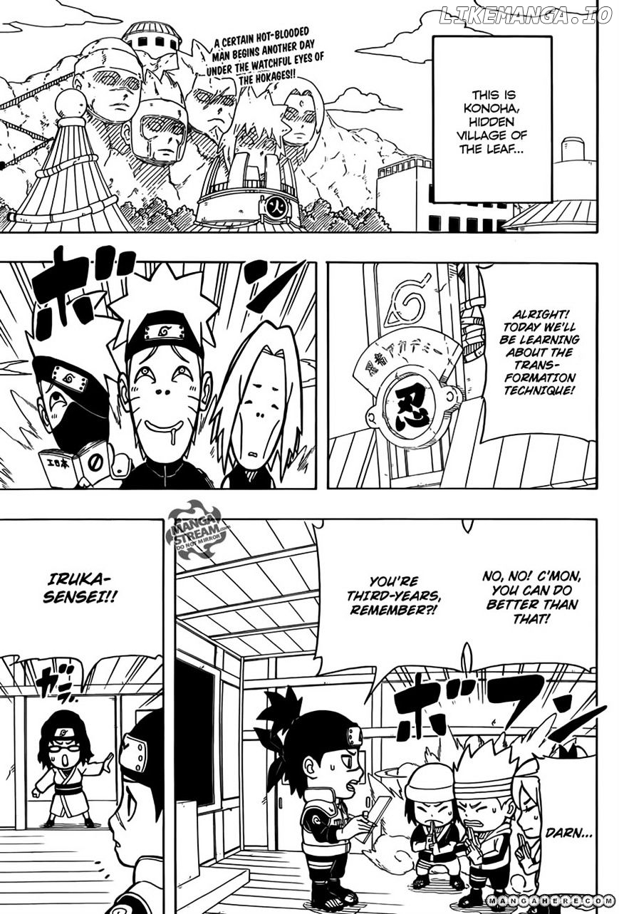 Rock Lee No Seishun Full-Power Ninden chapter 10.5 - page 2
