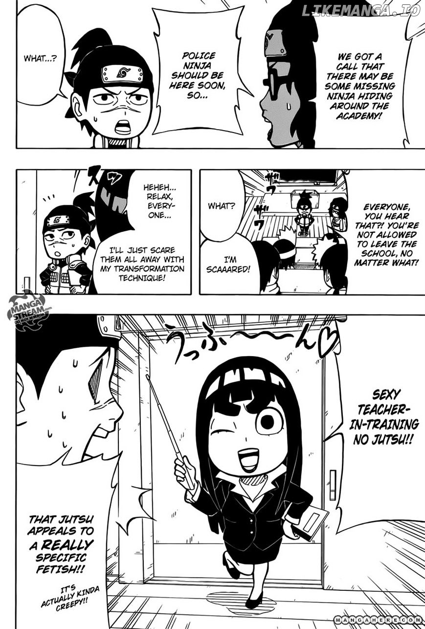 Rock Lee No Seishun Full-Power Ninden chapter 10.5 - page 3
