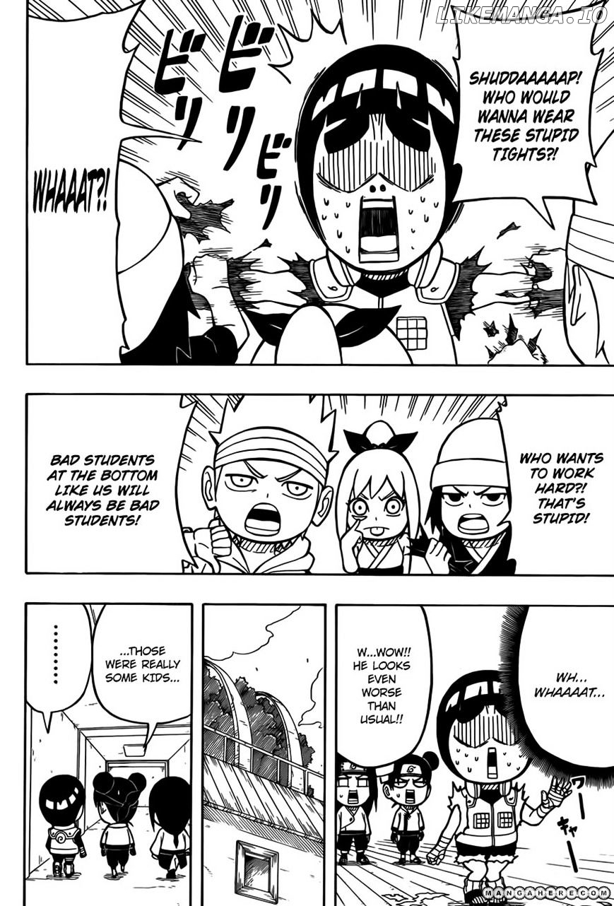 Rock Lee No Seishun Full-Power Ninden chapter 10.5 - page 5