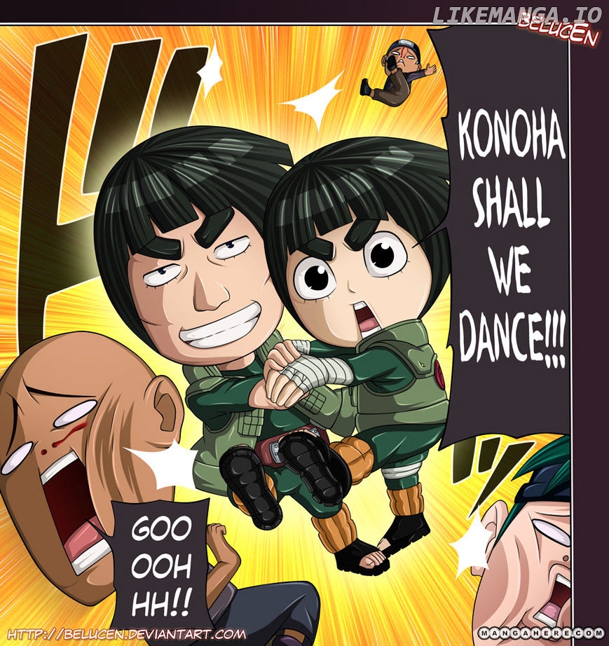 Rock Lee No Seishun Full-Power Ninden chapter 9 - page 33
