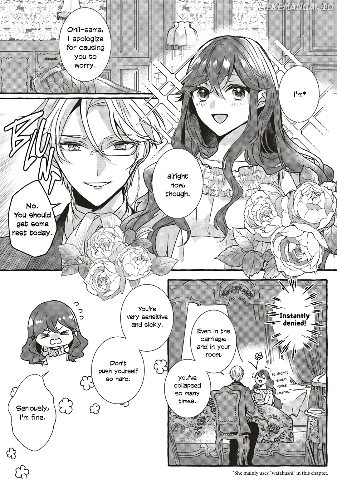 The Villainess Is Changing Her Role To A Brocon chapter 1.3 - page 1