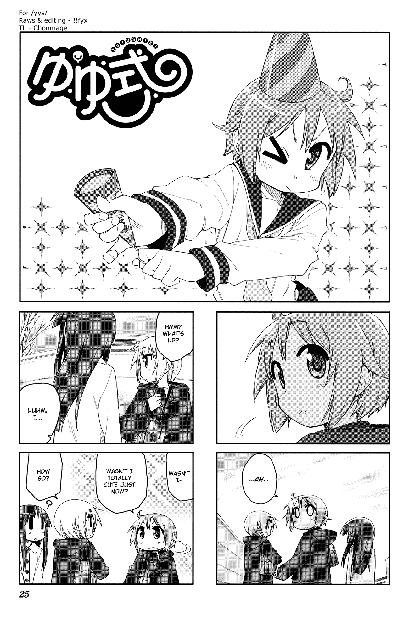 Yuyushiki - Manga chapter 47 - page 1