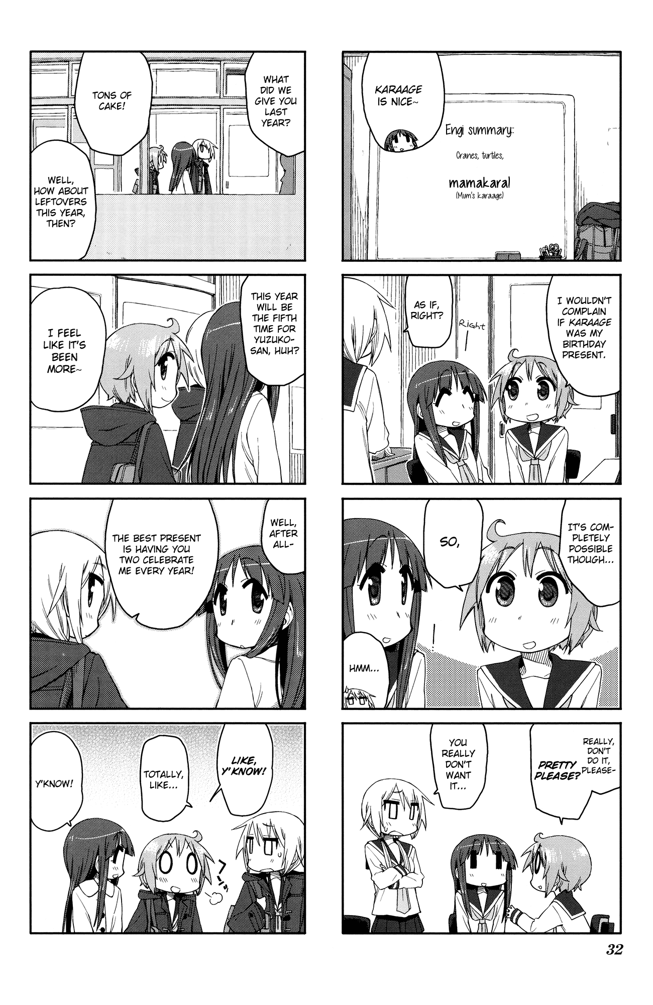 Yuyushiki - Manga chapter 47 - page 8