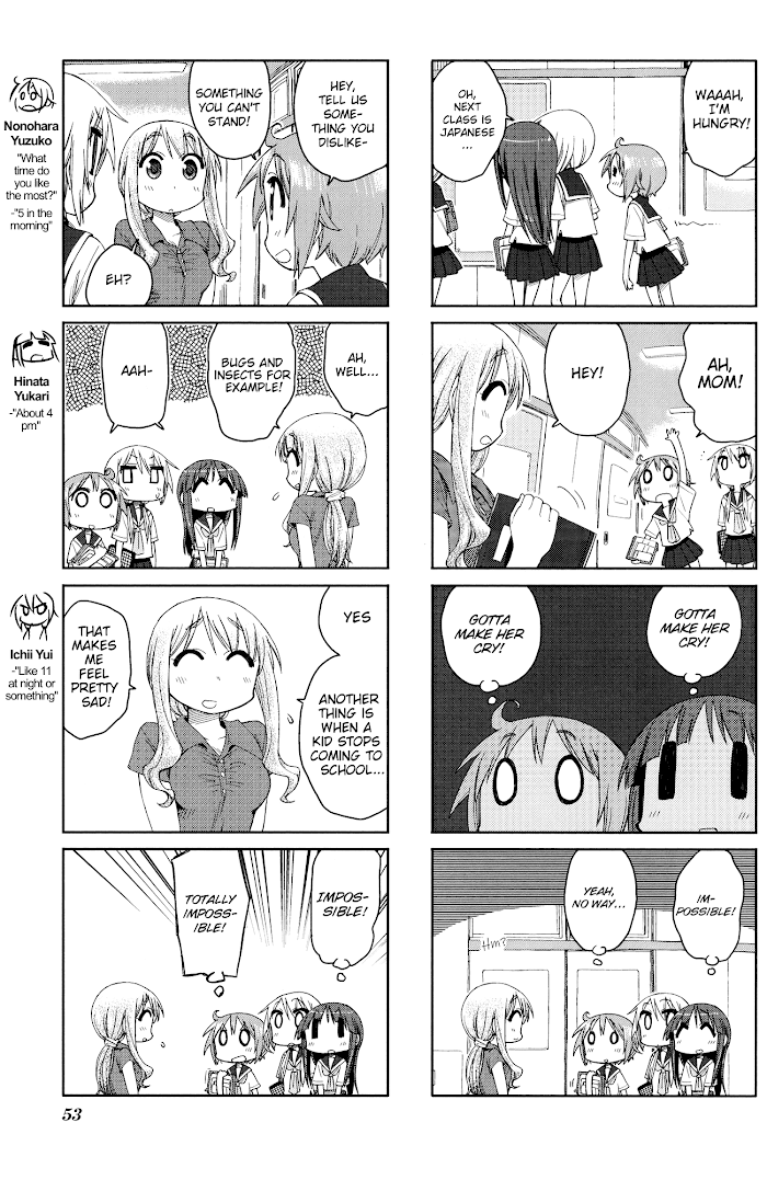 Yuyushiki - Manga chapter 50 - page 3
