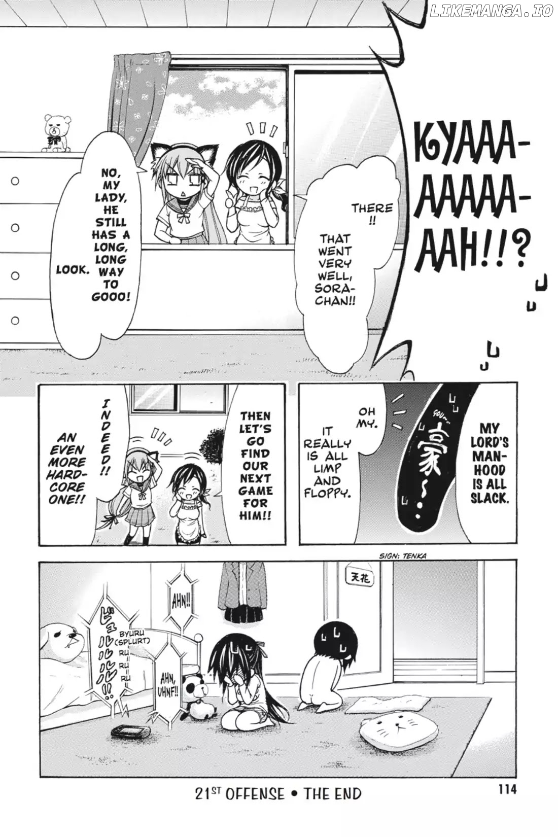 Gou-Dere Bishoujo Nagihara Sora chapter 21 - page 14