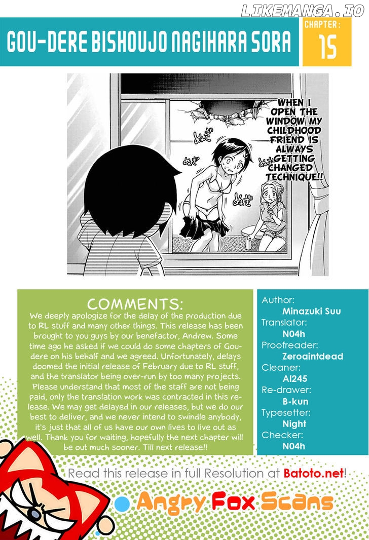 Gou-Dere Bishoujo Nagihara Sora chapter 15 - page 45