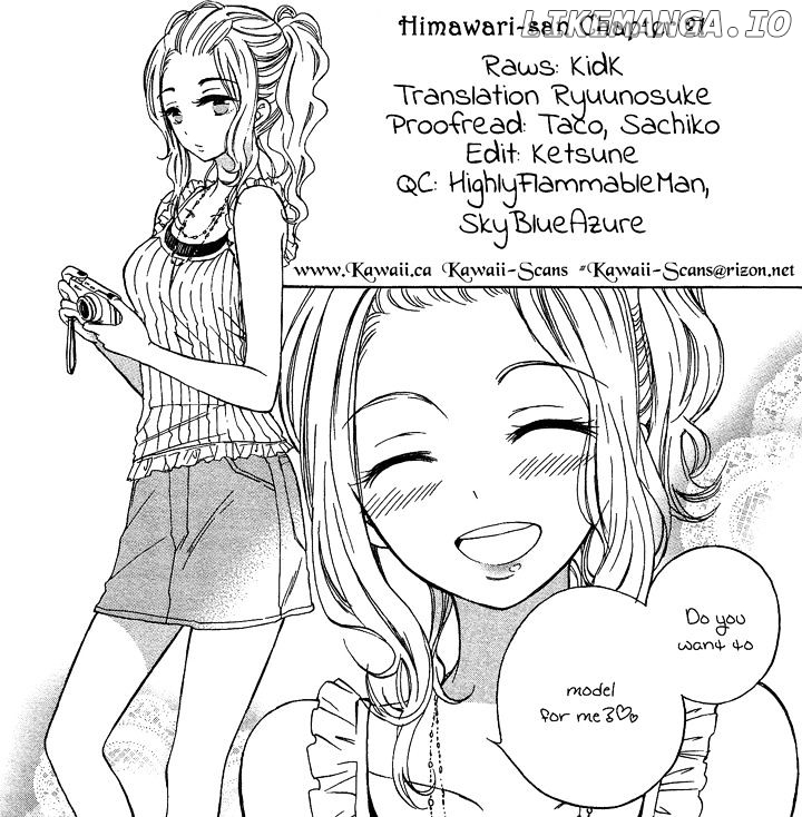 Himawari-san (SUGANO Manami) chapter 21 - page 17