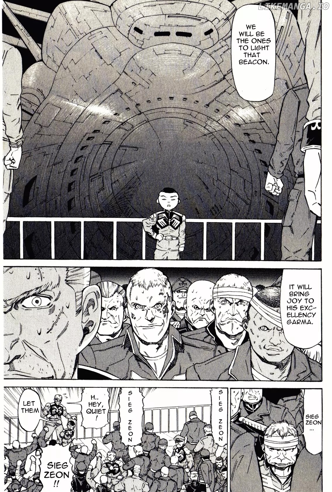 Kidou Senshi Gundam: Orera Renpou Gurentai chapter 20 - page 7