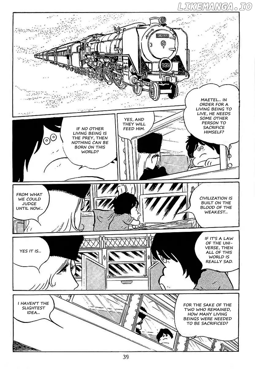 Ginga Tetsudou 999 chapter 23 - page 39