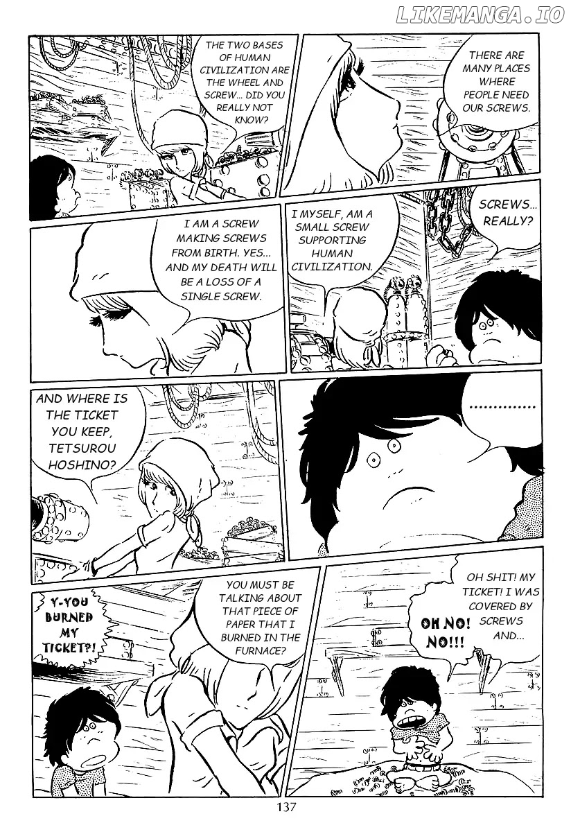 Ginga Tetsudou 999 chapter 43 - page 18