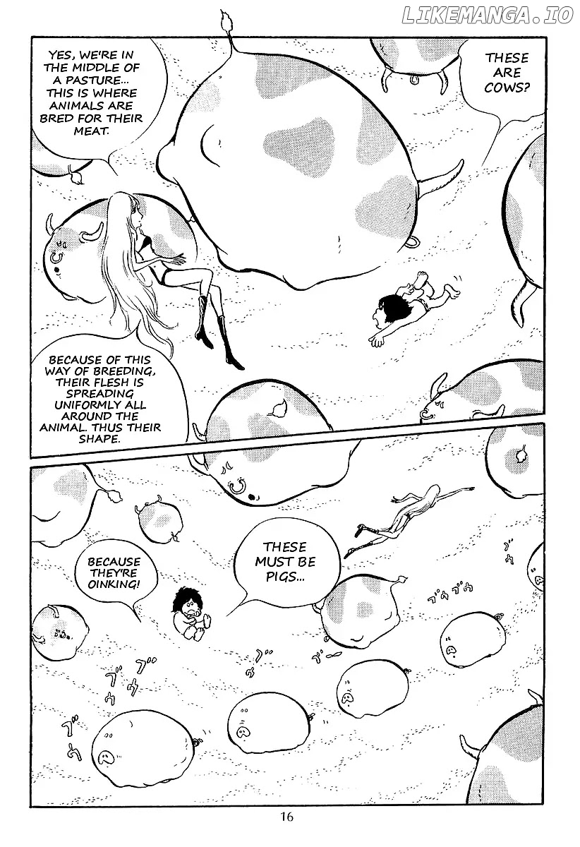 Ginga Tetsudou 999 chapter 13 - page 16
