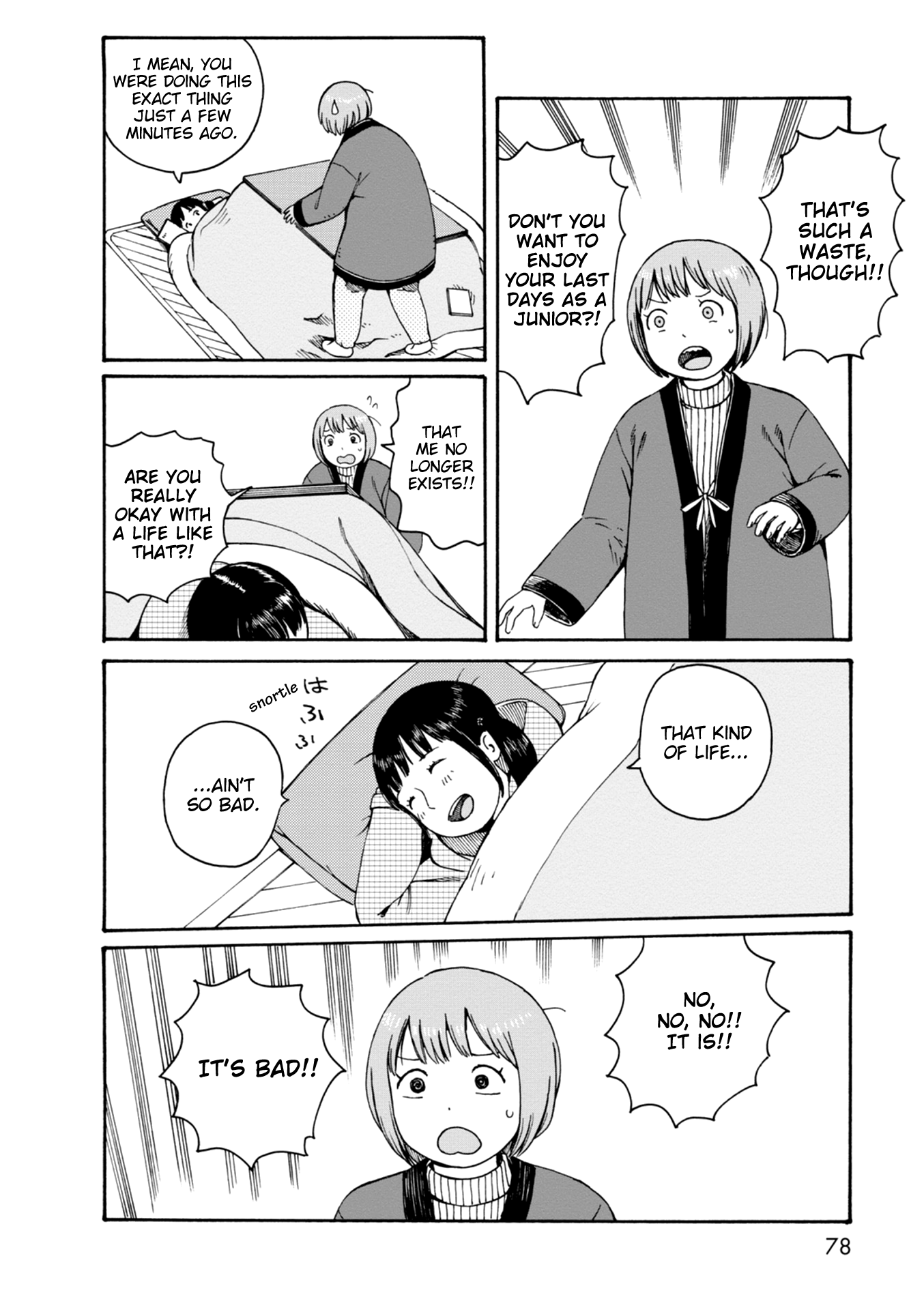 Dainana Joshikai Houkou chapter 65 - page 8