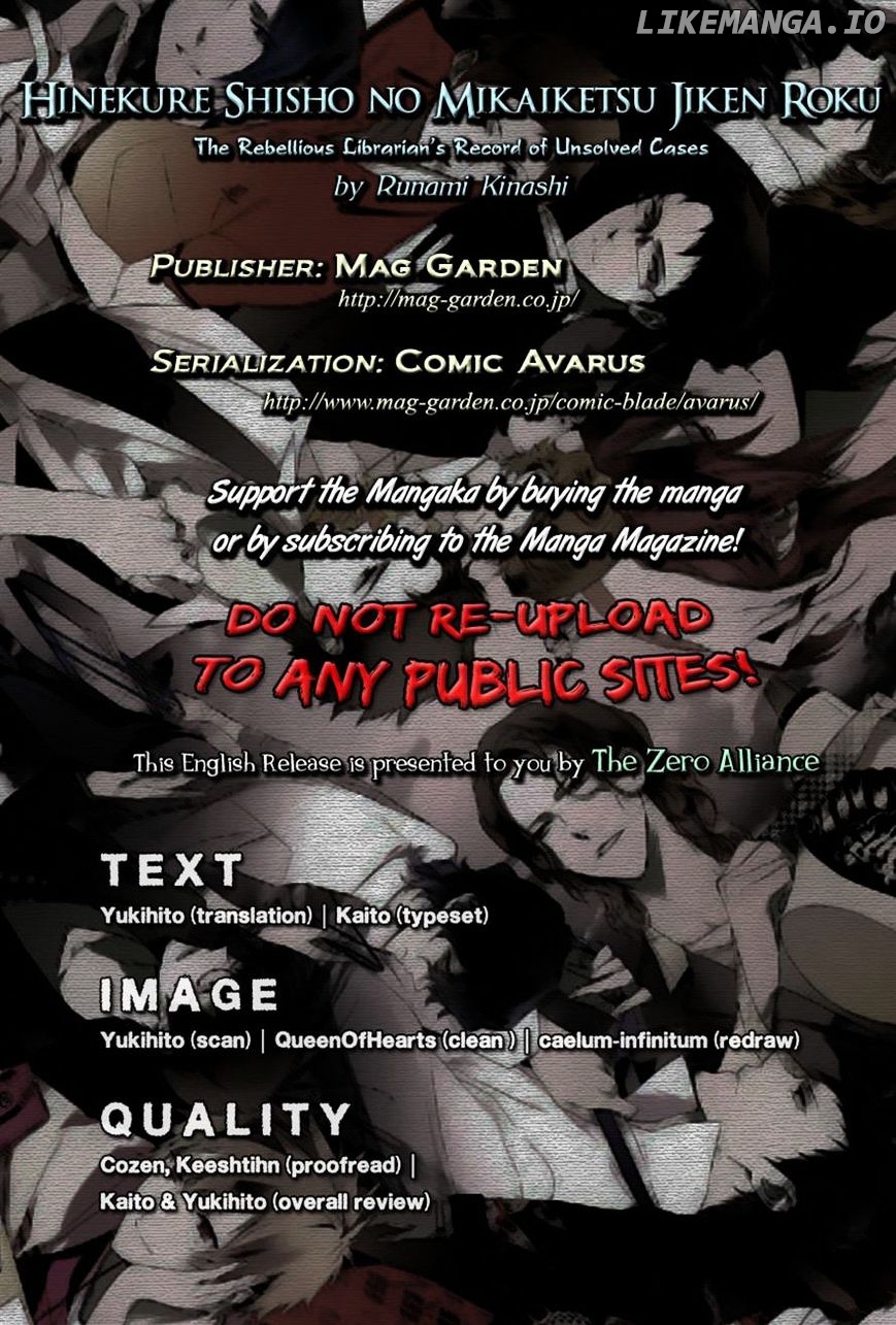 Hinekure Shisho No Mikaiketsu Jikenroku chapter 11 - page 37