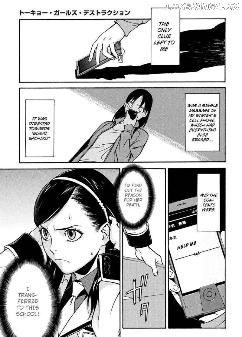 Tokyo Girls Destruction chapter 1 - page 9