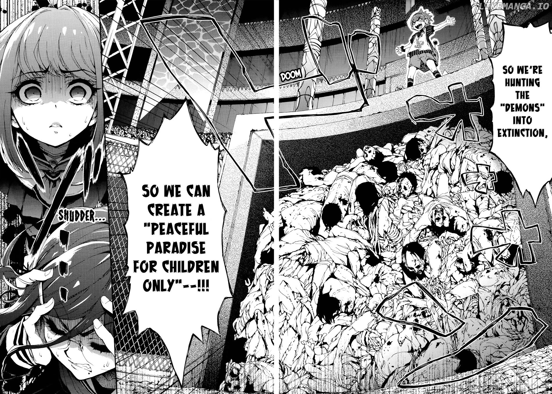 Zettai Zetsubou Shoujo - Danganronpa Another Episode - Genocider Mode chapter 1 - page 37