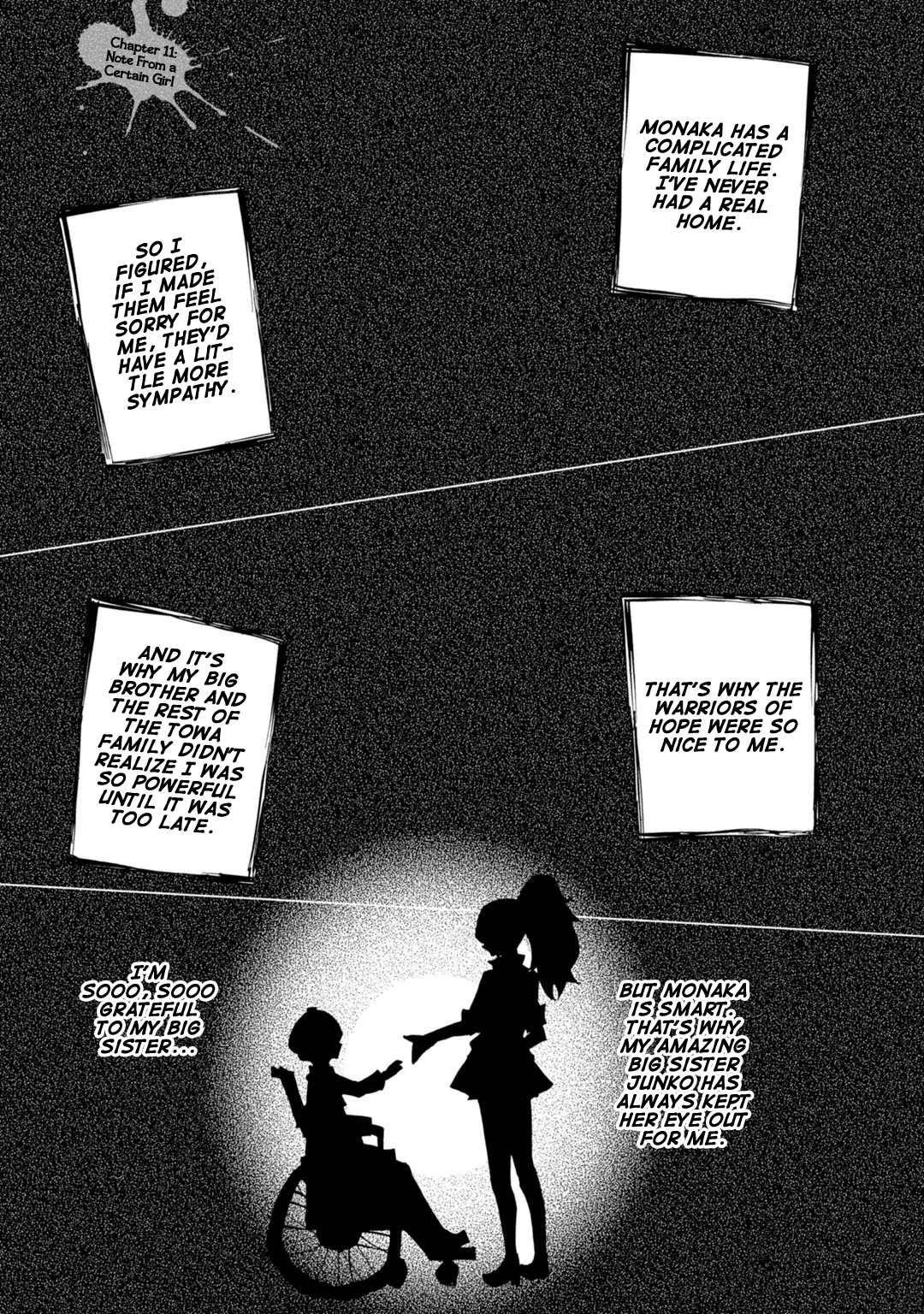 Zettai Zetsubou Shoujo - Danganronpa Another Episode - Genocider Mode chapter 11 - page 1