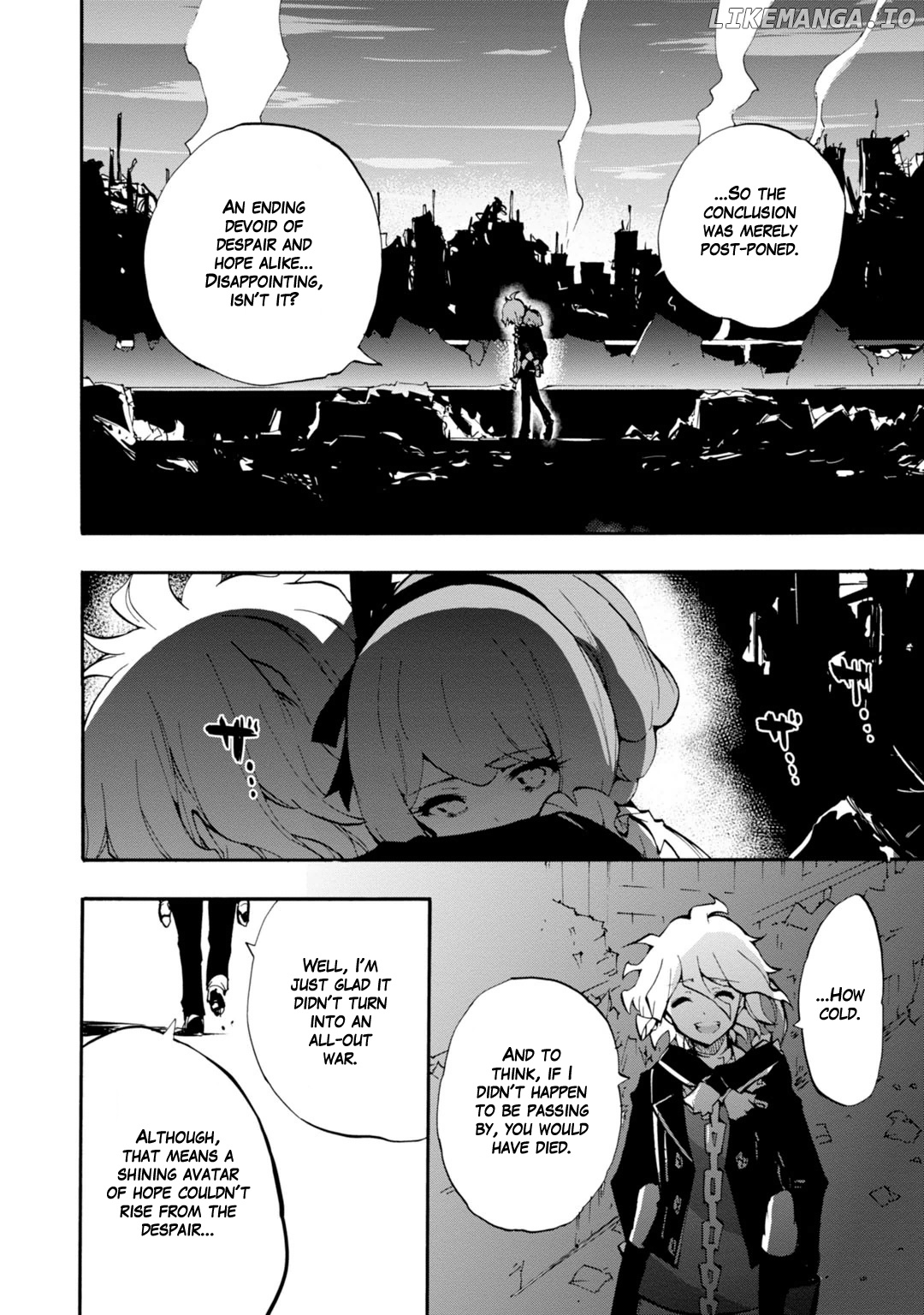 Zettai Zetsubou Shoujo - Danganronpa Another Episode - Genocider Mode chapter 11 - page 21