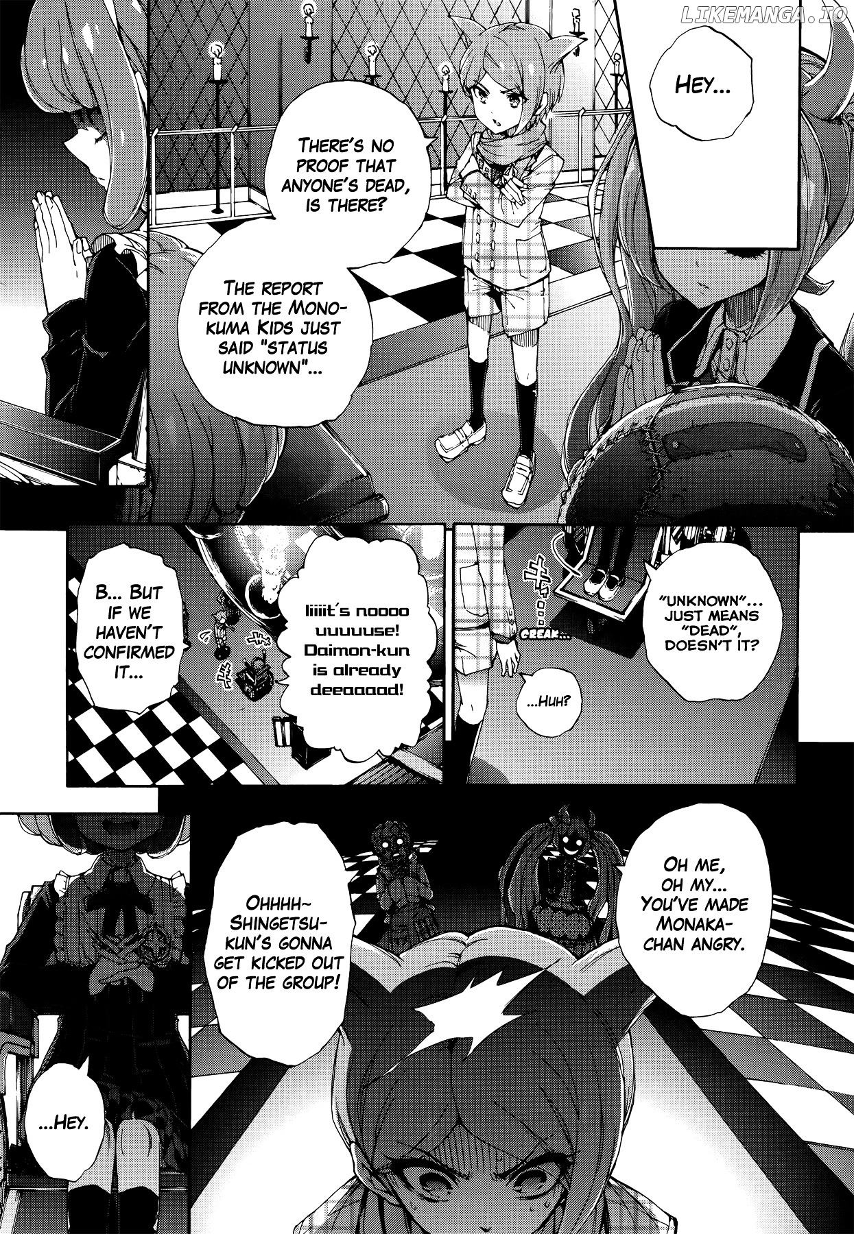 Zettai Zetsubou Shoujo - Danganronpa Another Episode - Genocider Mode chapter 2 - page 3