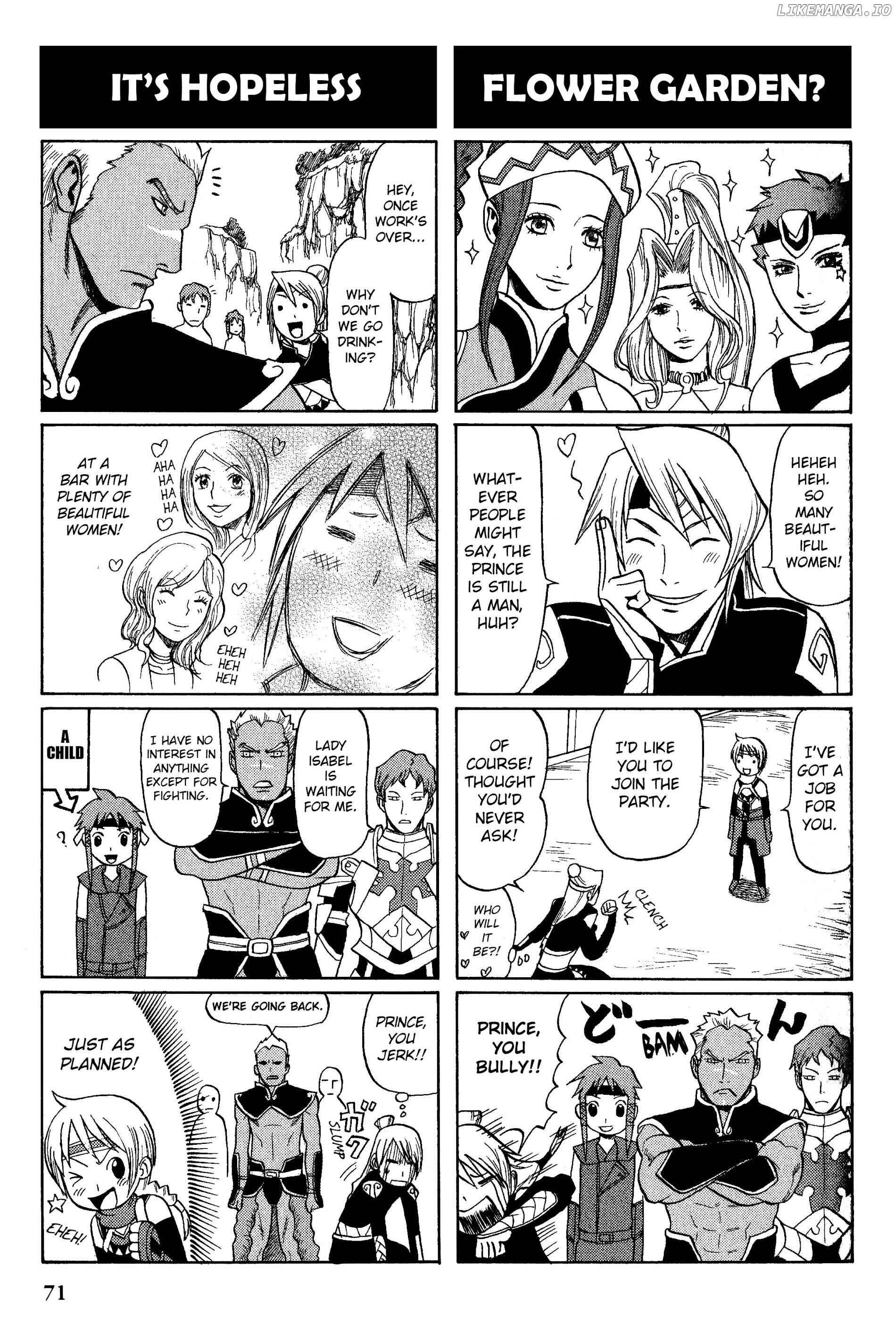 Gensou Suikoden V: 4-Koma Manga chapter 10 - page 7