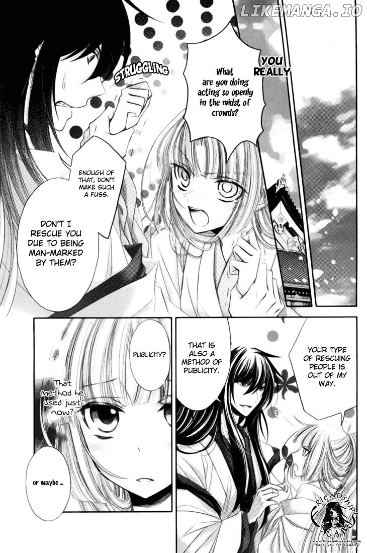 Hana wa Sakura yori mo Hana no Gotoku chapter 12.1 - page 6