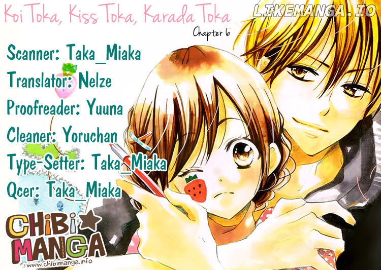 Koi Toka, Kiss Toka, Karada Toka. chapter 6 - page 1