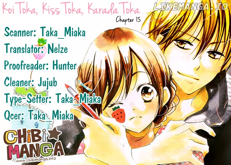 Koi Toka, Kiss Toka, Karada Toka. chapter 15 - page 1