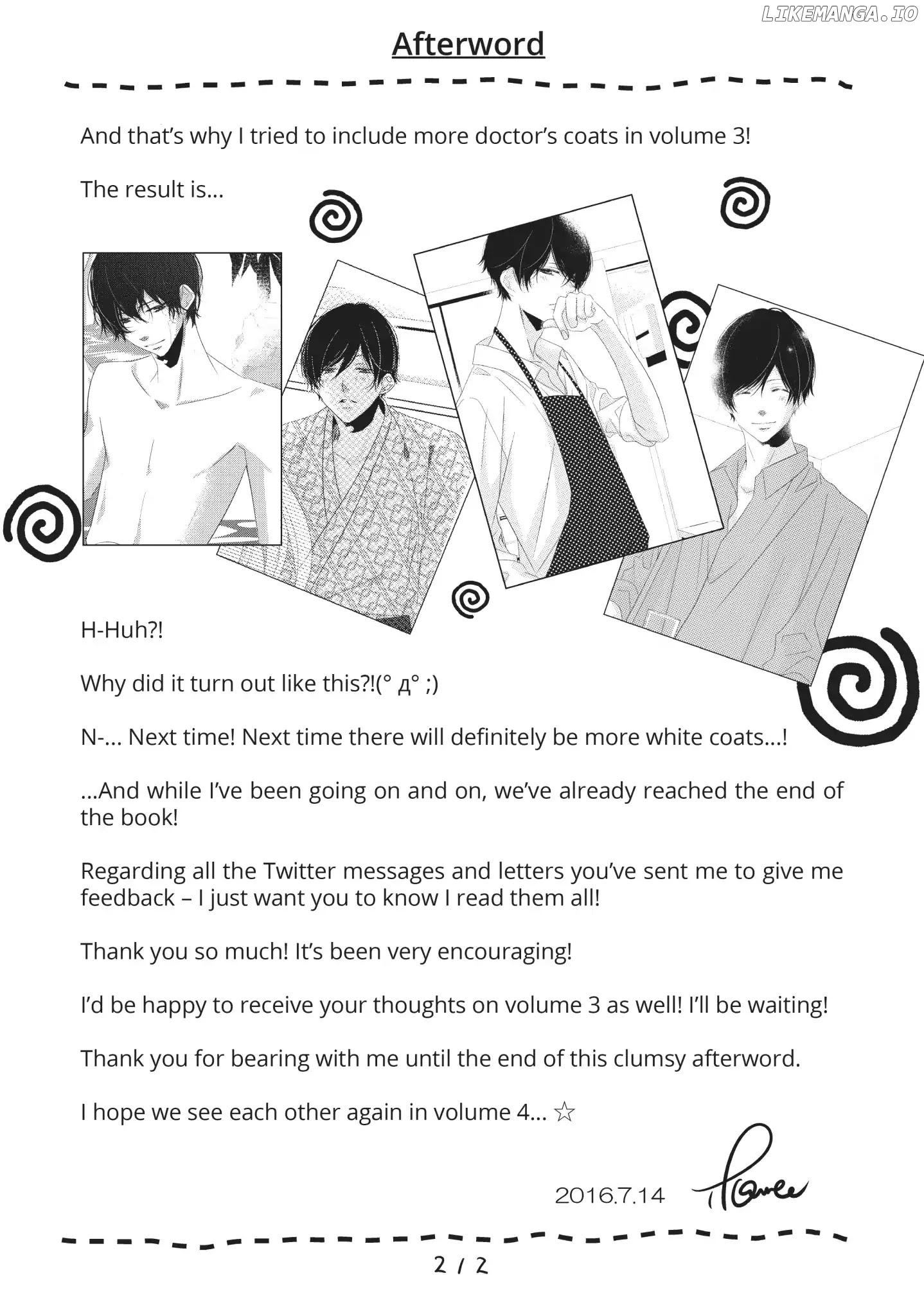 Mikami Sensei No Aishikata chapter 12 - page 32