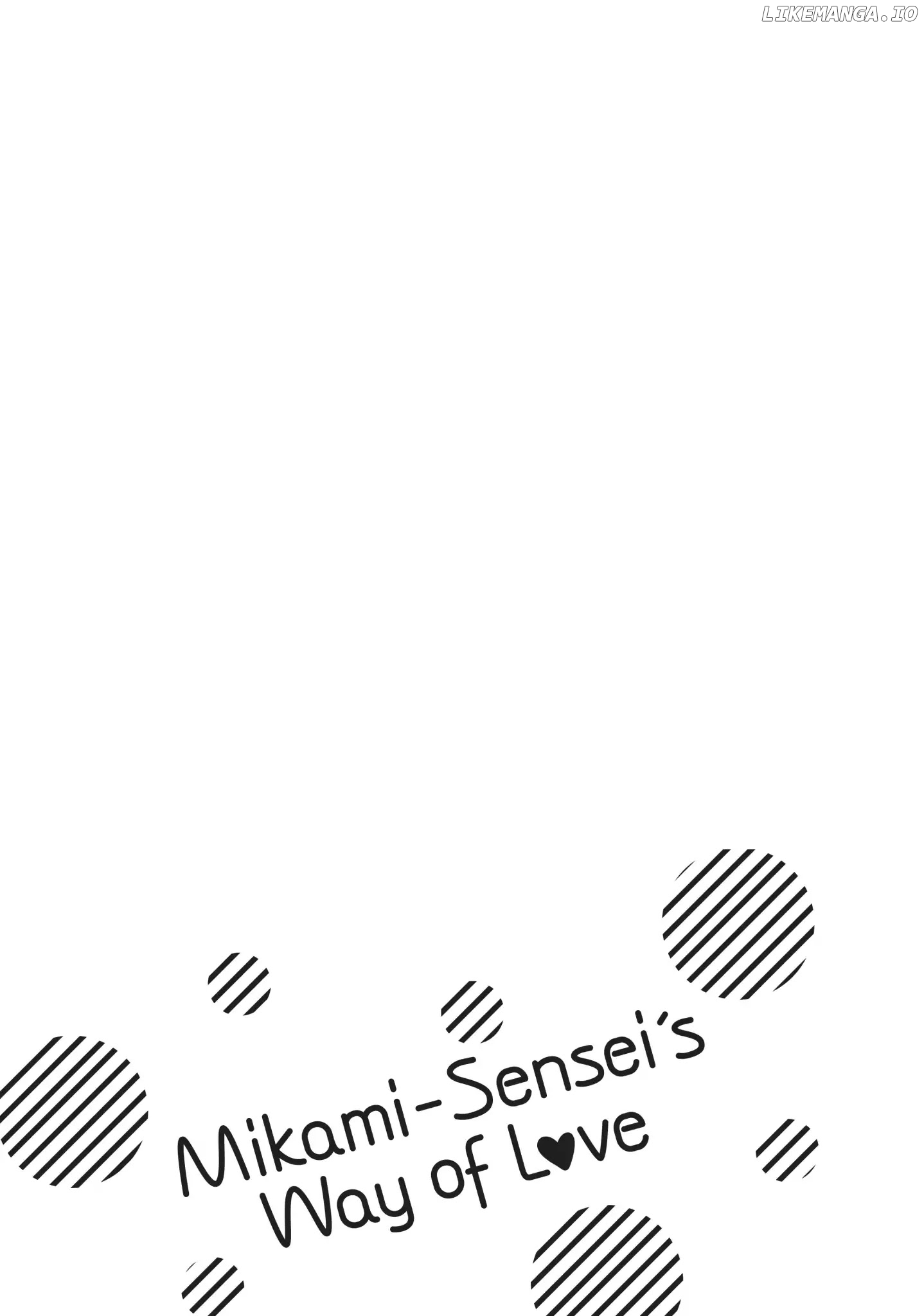 Mikami Sensei No Aishikata chapter 9 - page 6