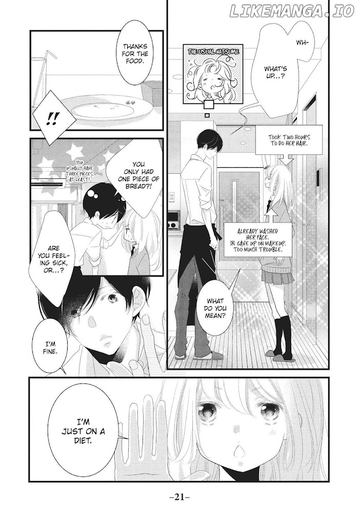 Mikami Sensei No Aishikata chapter 17 - page 21