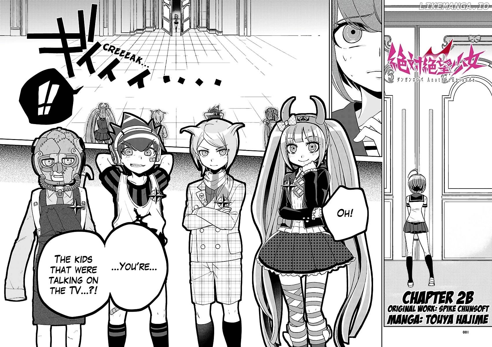 Zettai Zetsubou Shoujo - Danganronpa Another Episode chapter 2.2 - page 1