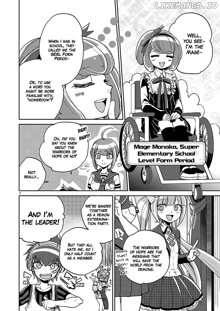 Zettai Zetsubou Shoujo - Danganronpa Another Episode chapter 2.2 - page 6