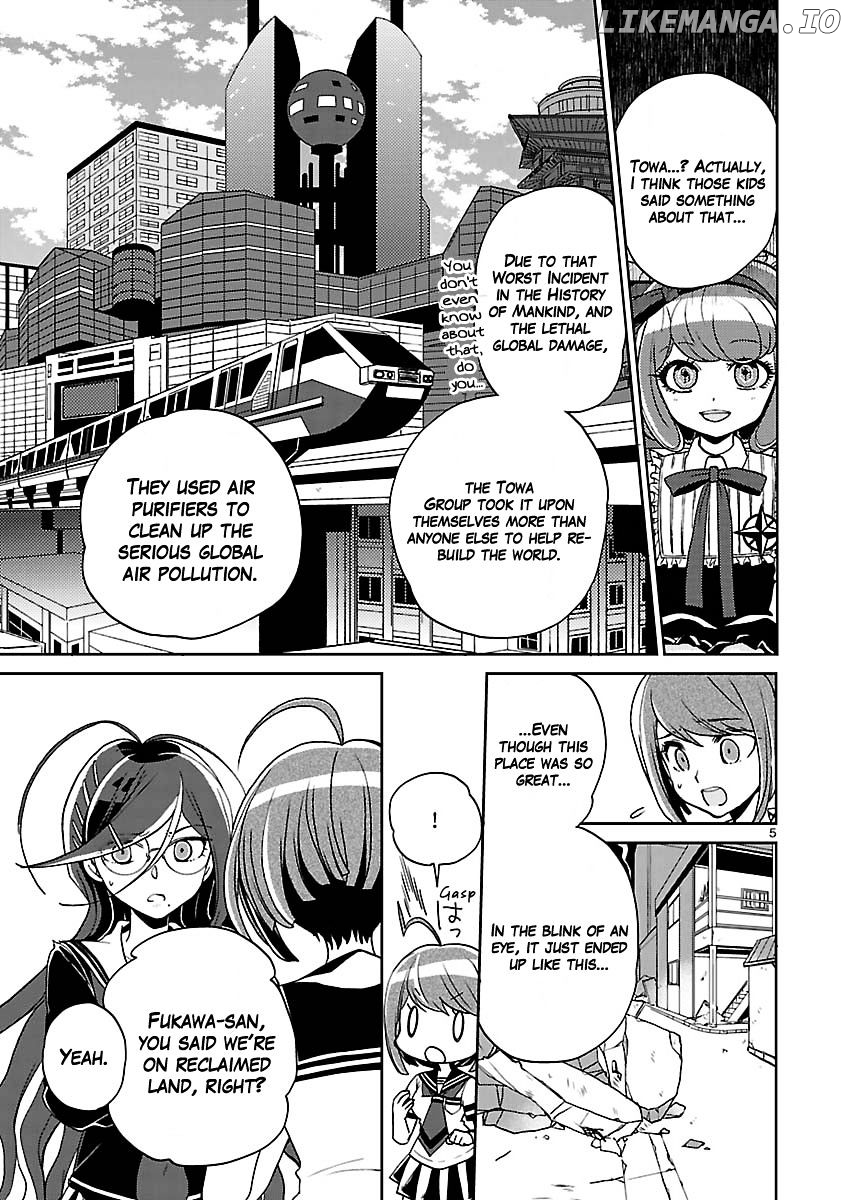 Zettai Zetsubou Shoujo - Danganronpa Another Episode chapter 5.1 - page 5