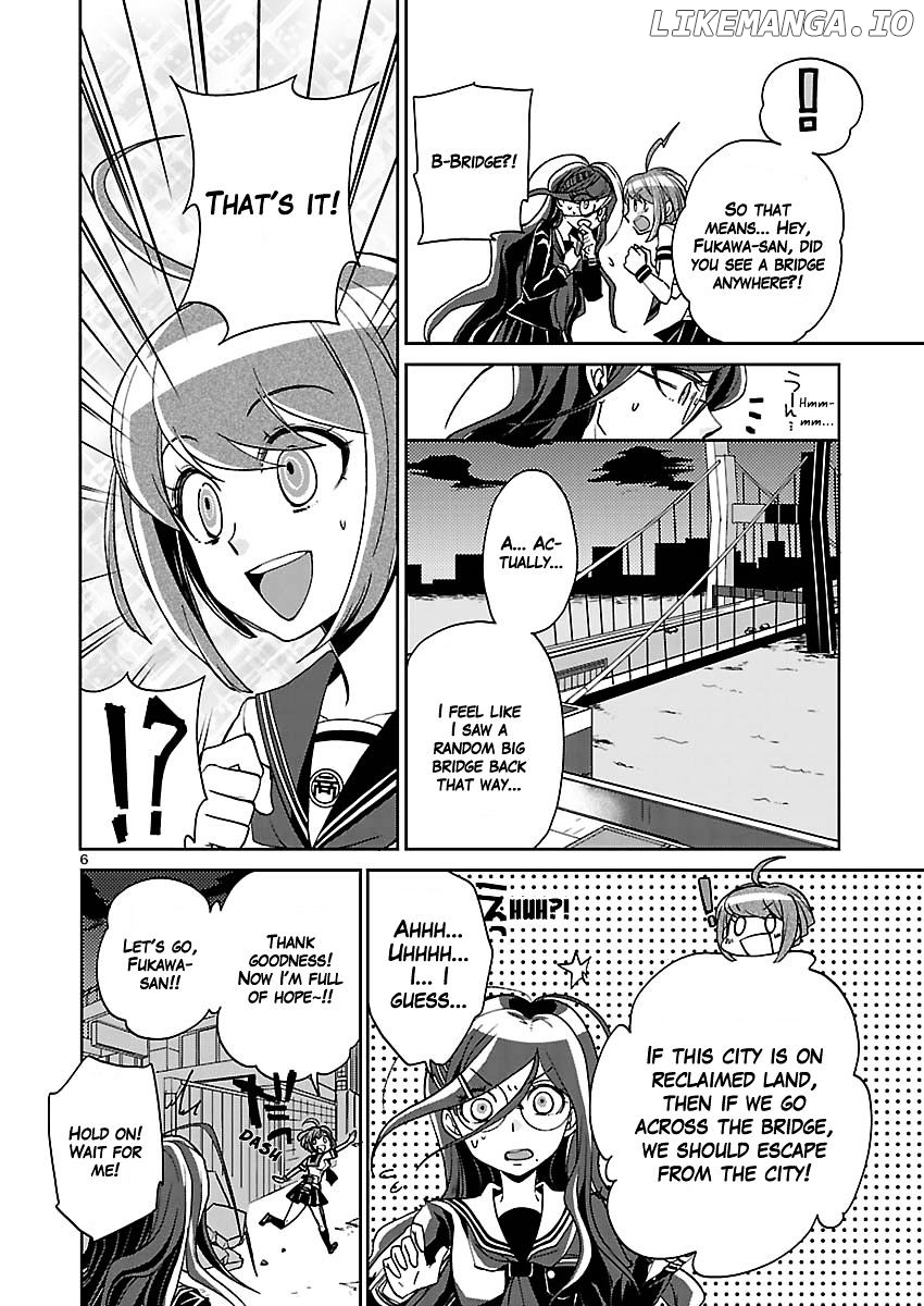 Zettai Zetsubou Shoujo - Danganronpa Another Episode chapter 5.1 - page 6