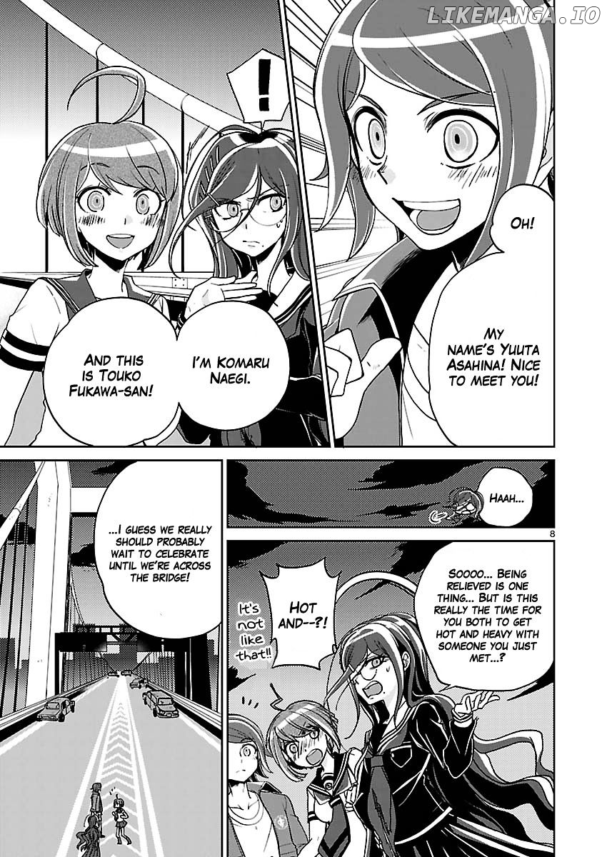 Zettai Zetsubou Shoujo - Danganronpa Another Episode chapter 5.2 - page 8