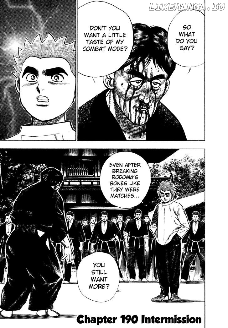 Koukou Tekkenden Tough chapter 190 - page 1