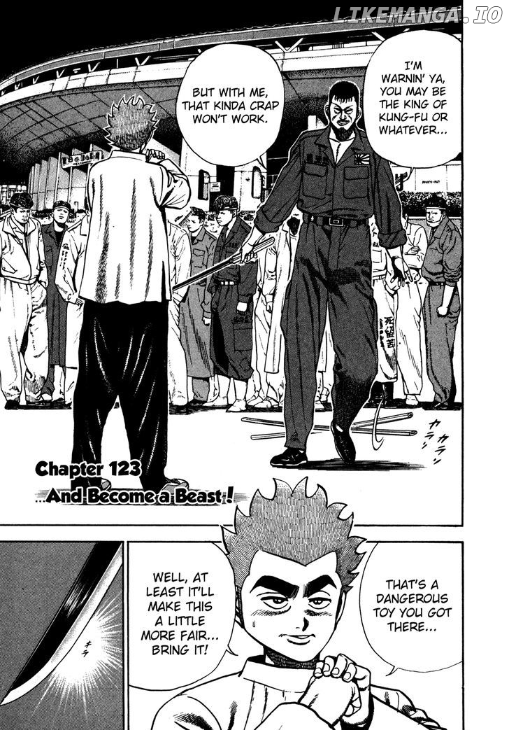 Koukou Tekkenden Tough chapter 123 - page 1