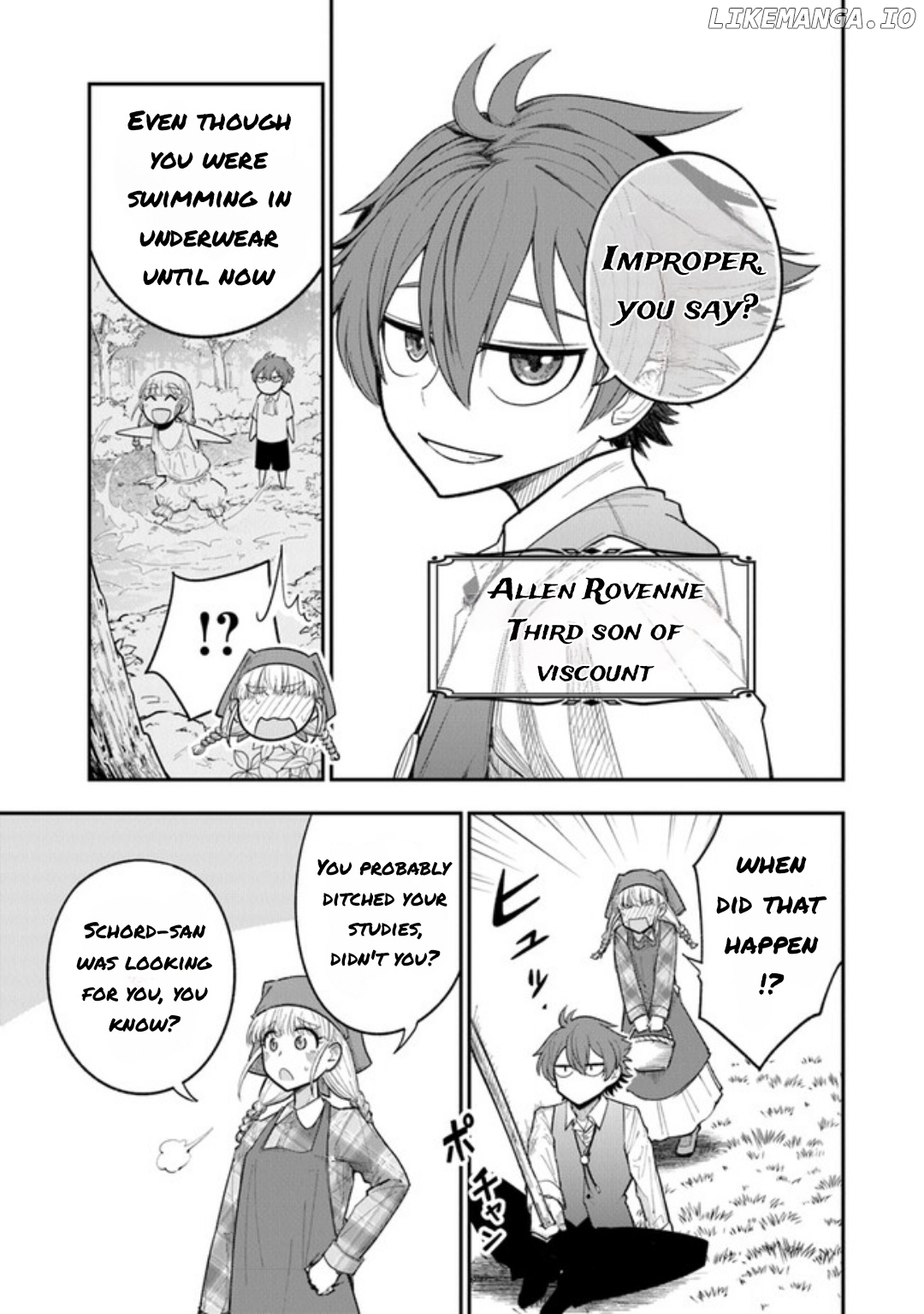 Ken To Mahou To Gakureki Shakai chapter 1.1 - page 10