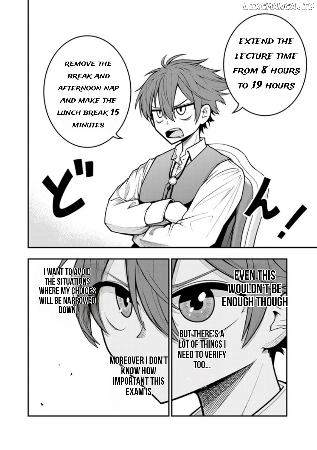 Ken To Mahou To Gakureki Shakai chapter 1.2 - page 14
